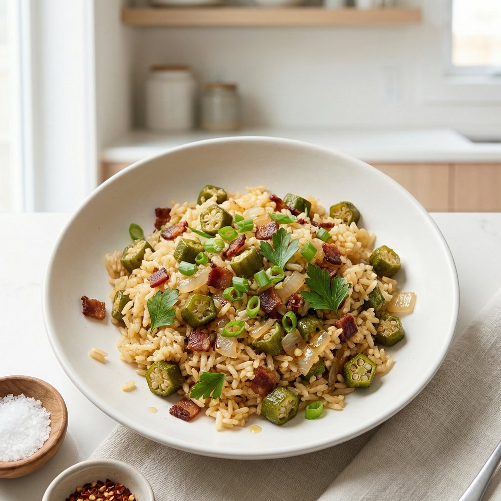 Okra Rice
