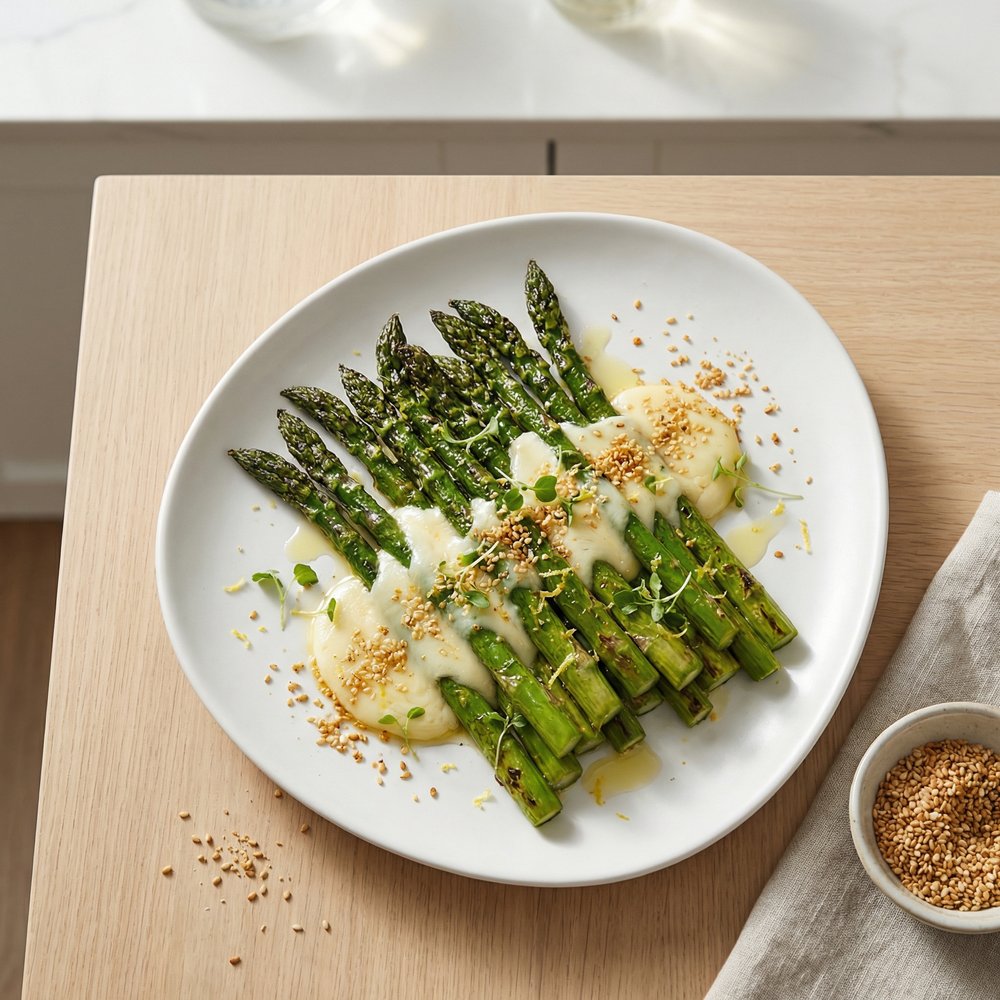 Asparagus with Brie