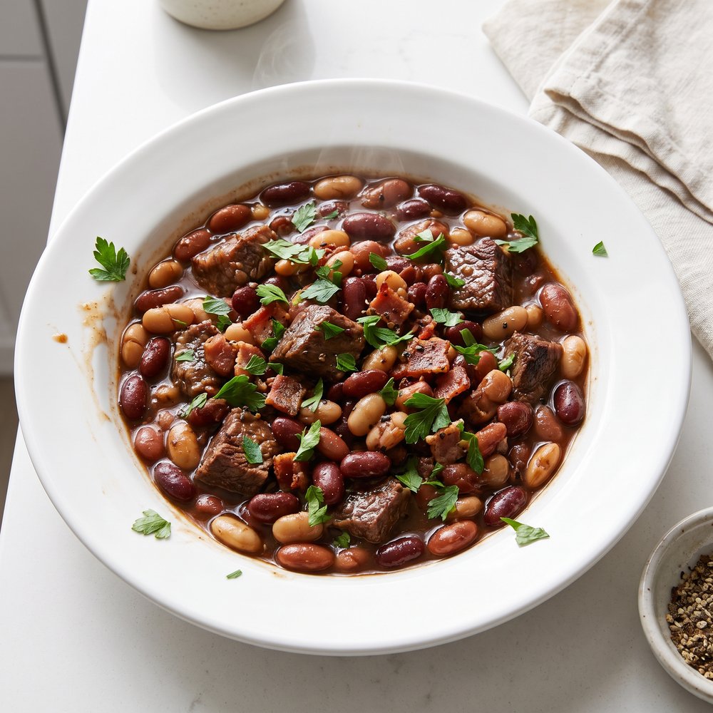 Baked Beans with Beef