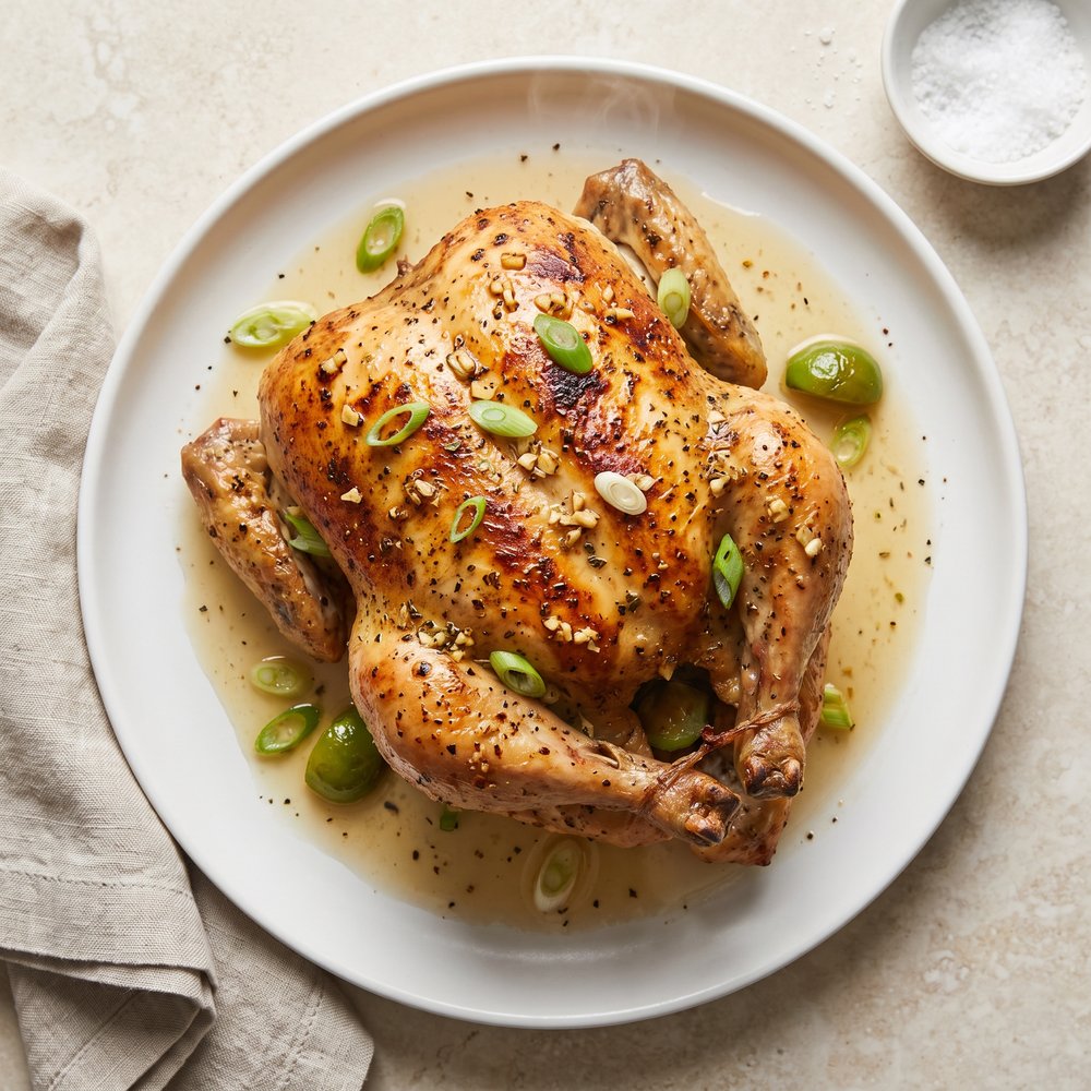 Baked Beer Can Chicken