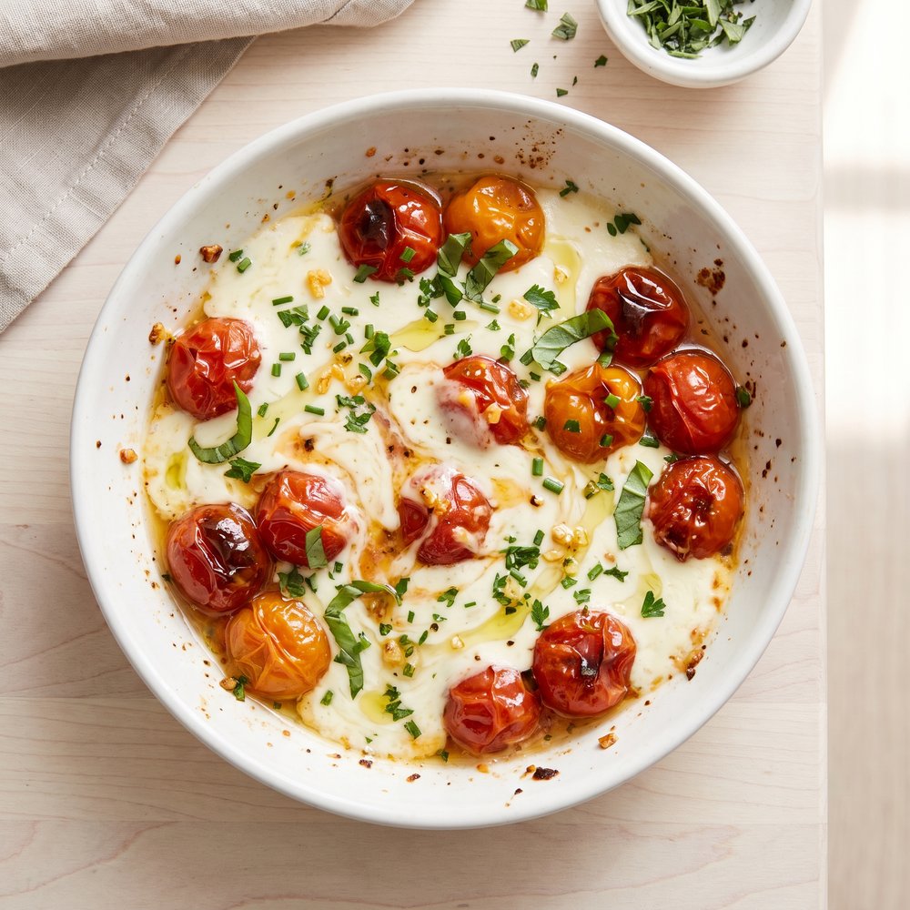 Baked Boursin Tomato Dip