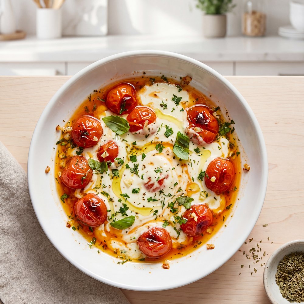 Baked Boursin Tomato Dip