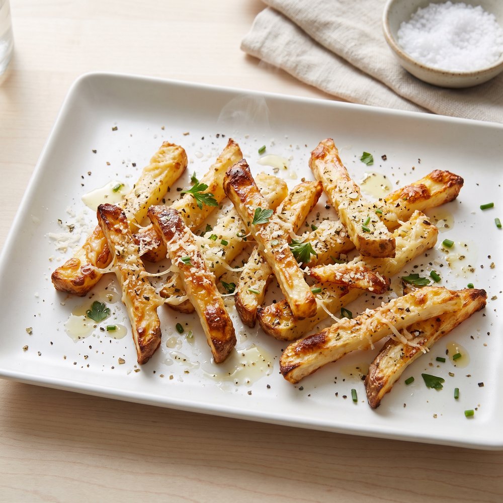 Baked Cauliflower Fries