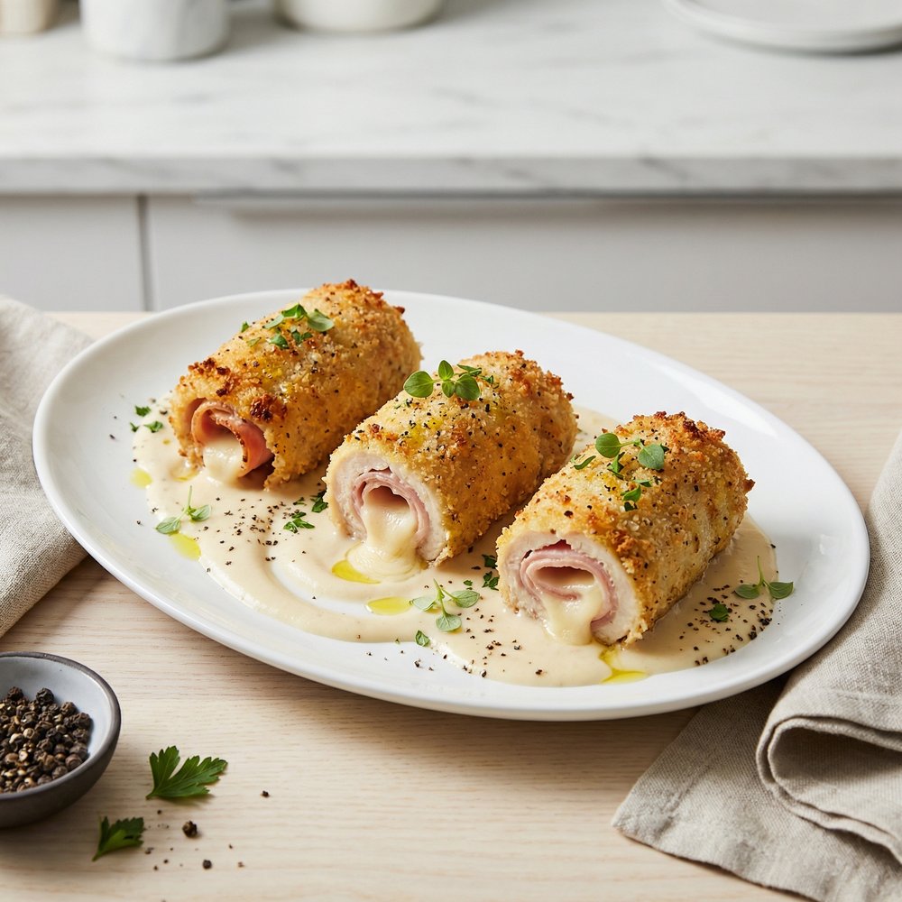 Quick Chicken Cordon Bleu Bake
