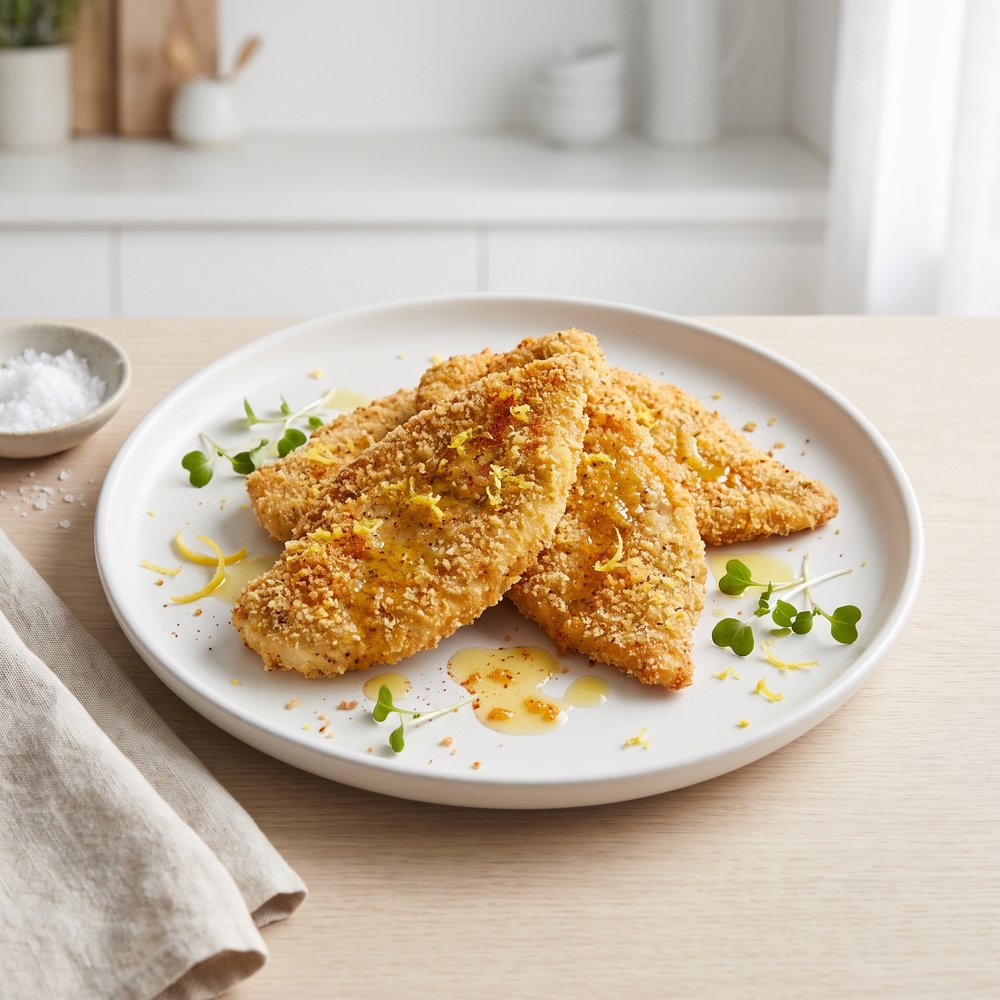 Baked Chicken Schnitzel