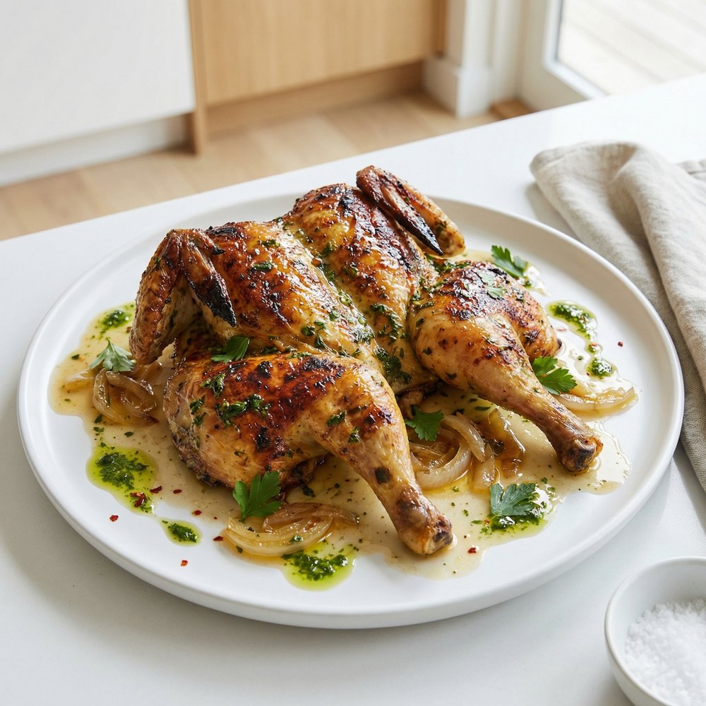 Oven-Roasted Chimichurri Chicken