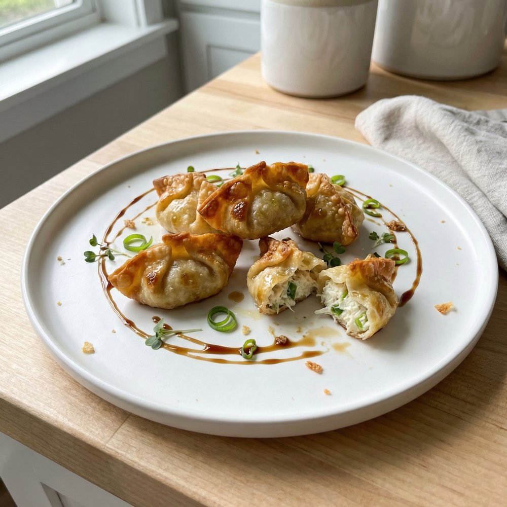 Baked Crab Rangoon Bites