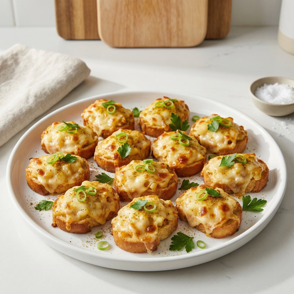 Crab Swiss Bites