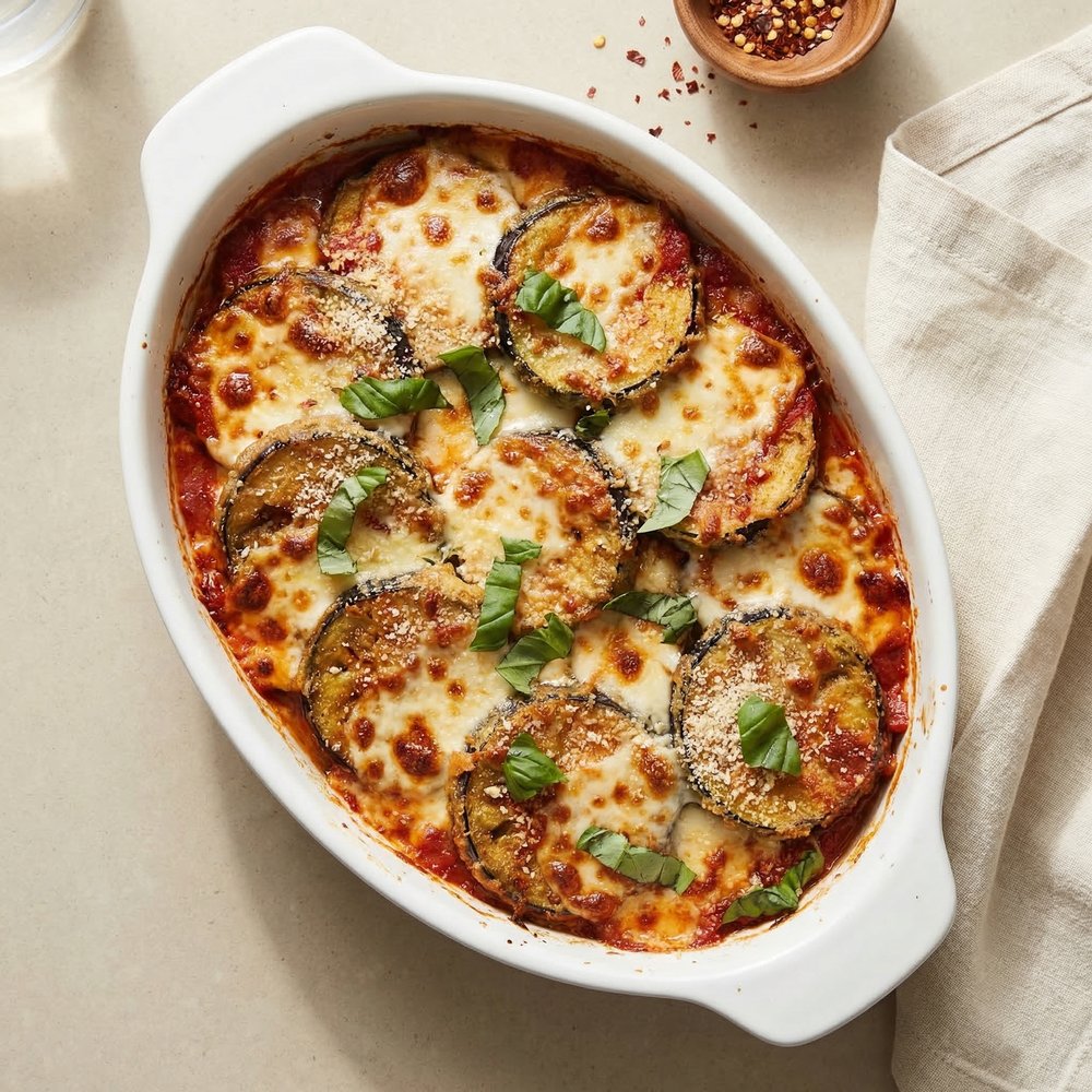 Baked Eggplant Parmesan