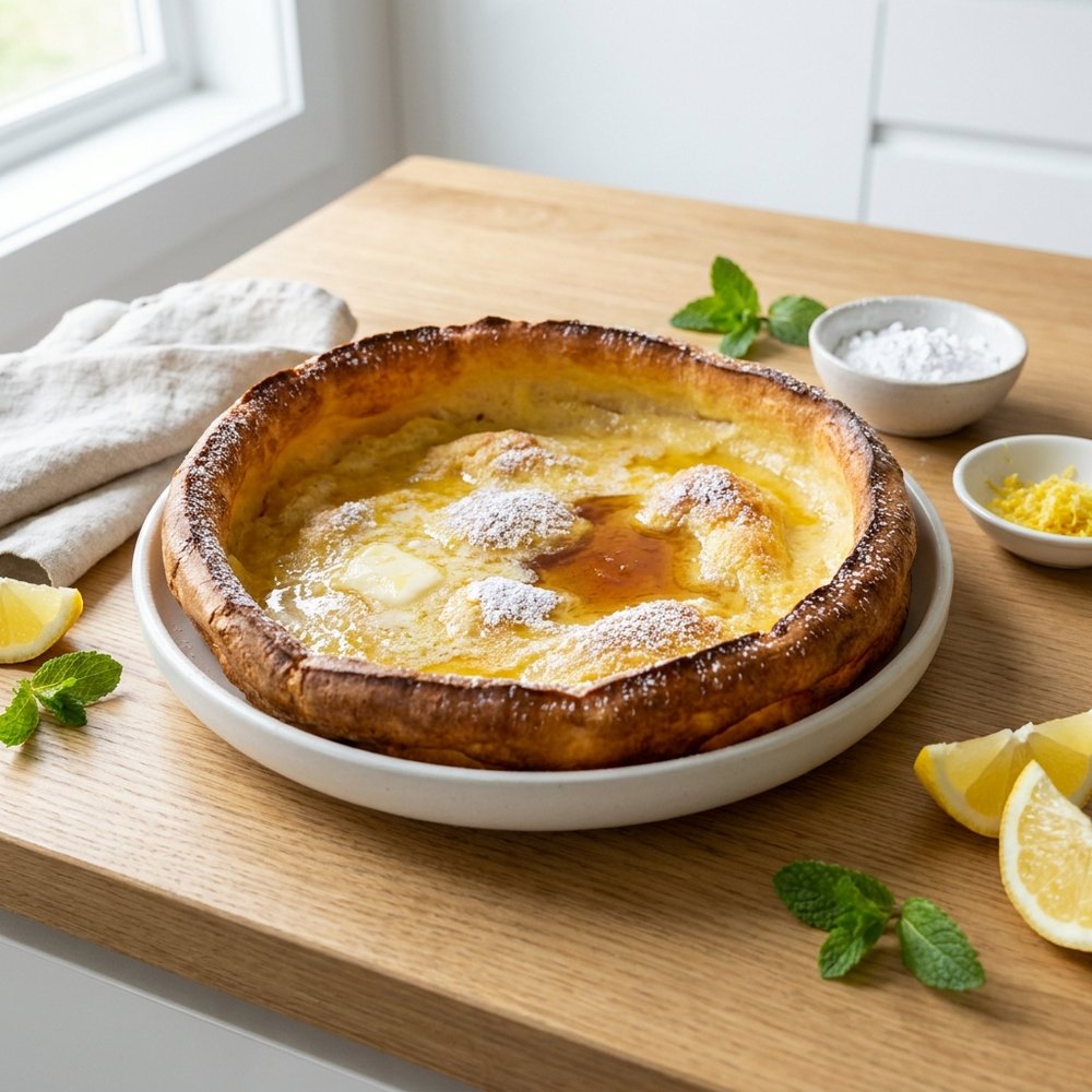 Baked German Puff Pancakes