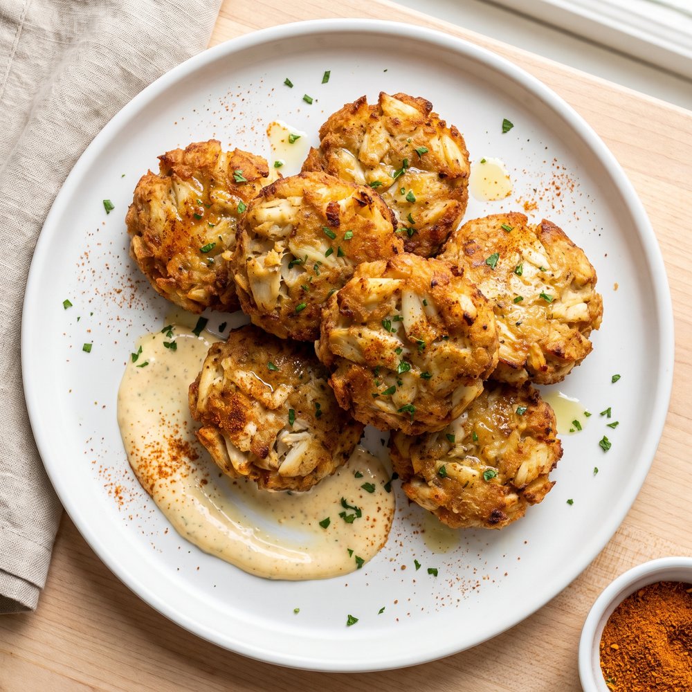 Baked Maryland Lump Crab Cakes