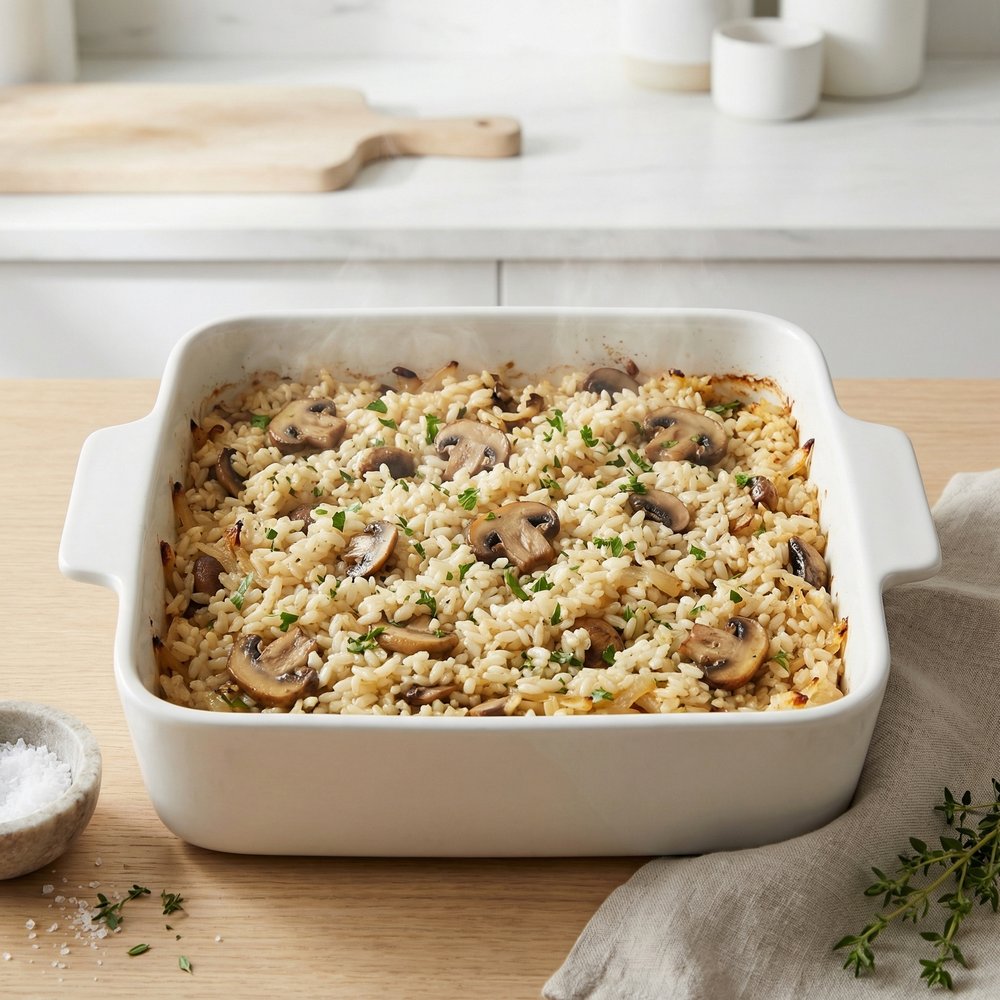 Easy Mushroom Rice