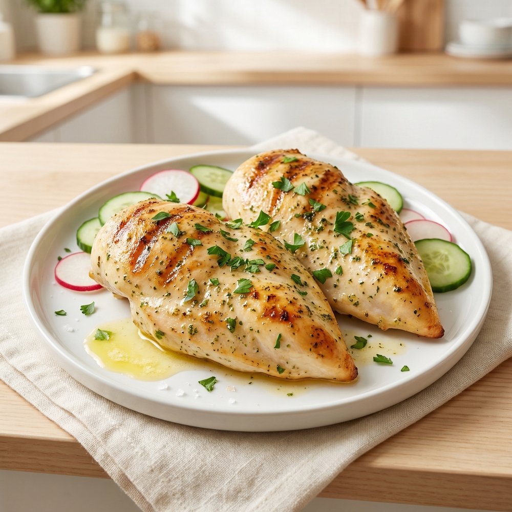 Oven-Baked Ranch-Seasoned Chicken Breasts