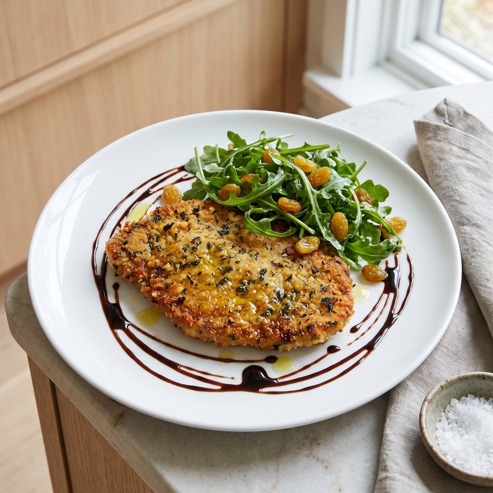 Baked Veal Milanese