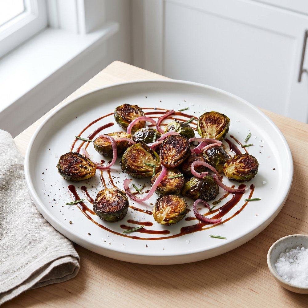 Balsamic-Glazed Brussels Sprouts
