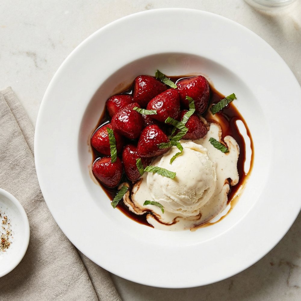 Balsamic Strawberries