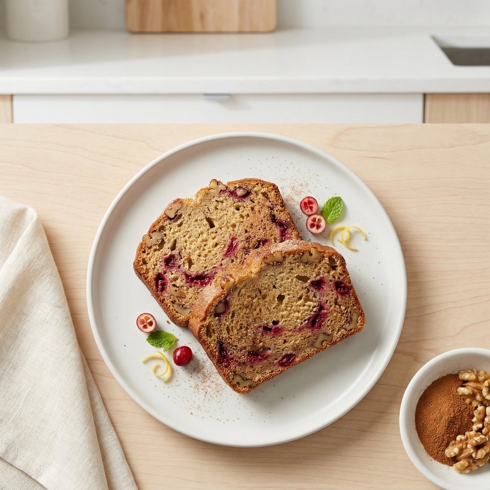 Banana Cranberry Bread