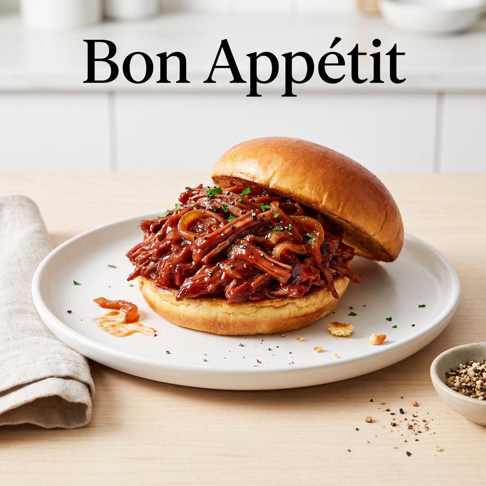 Barbecue Beef for Sandwiches