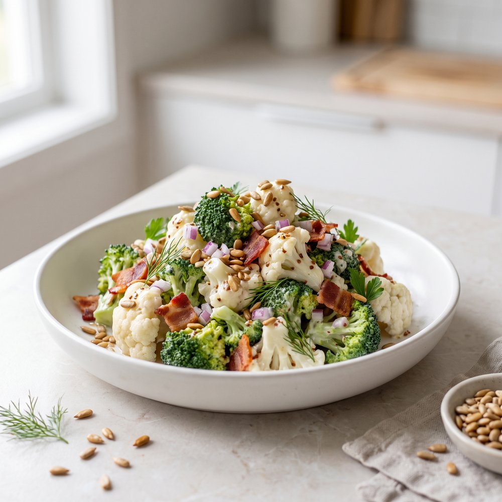 Barb's Broccoli-Cauliflower Salad