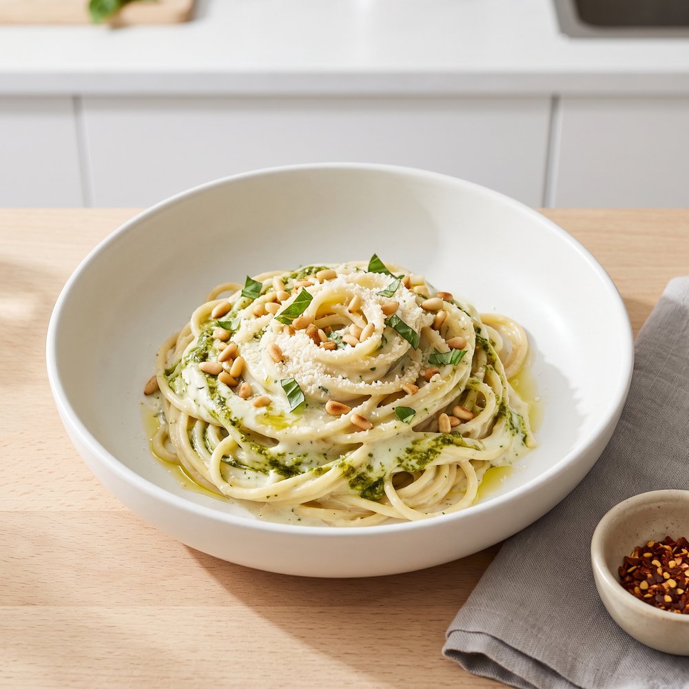 Basil Cream Sauce