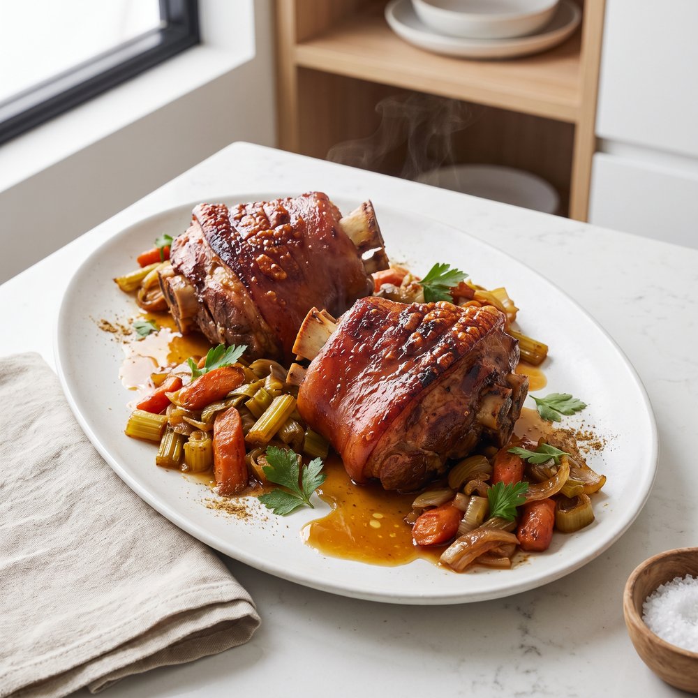 Bavarian Pork Knuckles (Schweinshaxe)