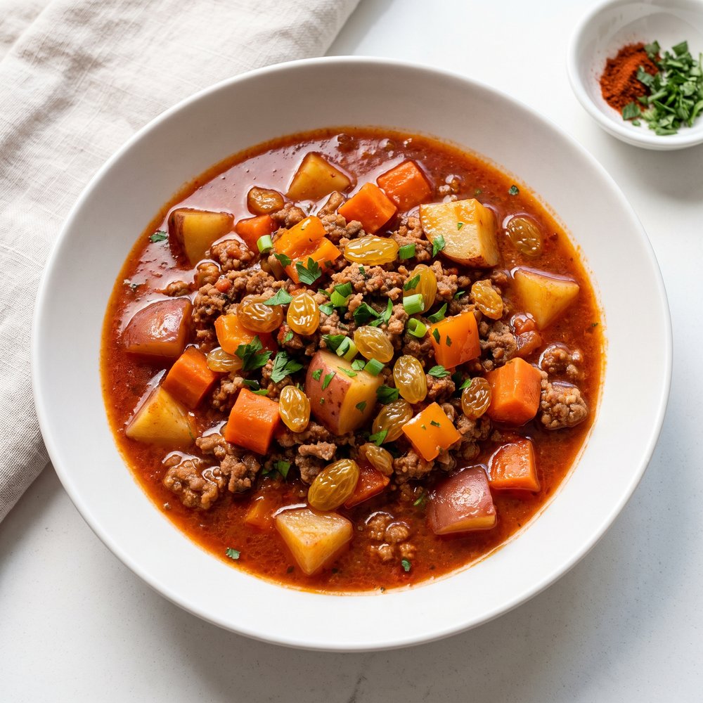 Beef Giniling, Filipino Afritada-Inspired