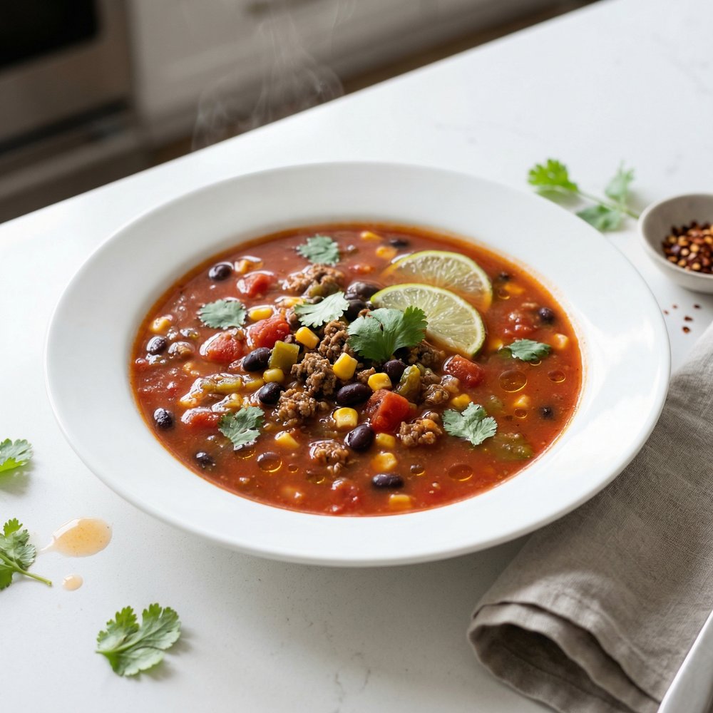 Weeknight Taco Soup