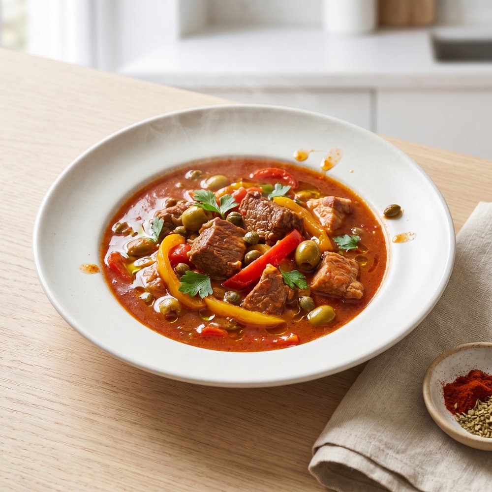 Beef and Pork Guiso