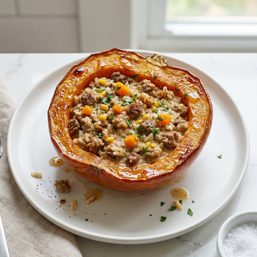 Teri's Dinner in a Pumpkin
