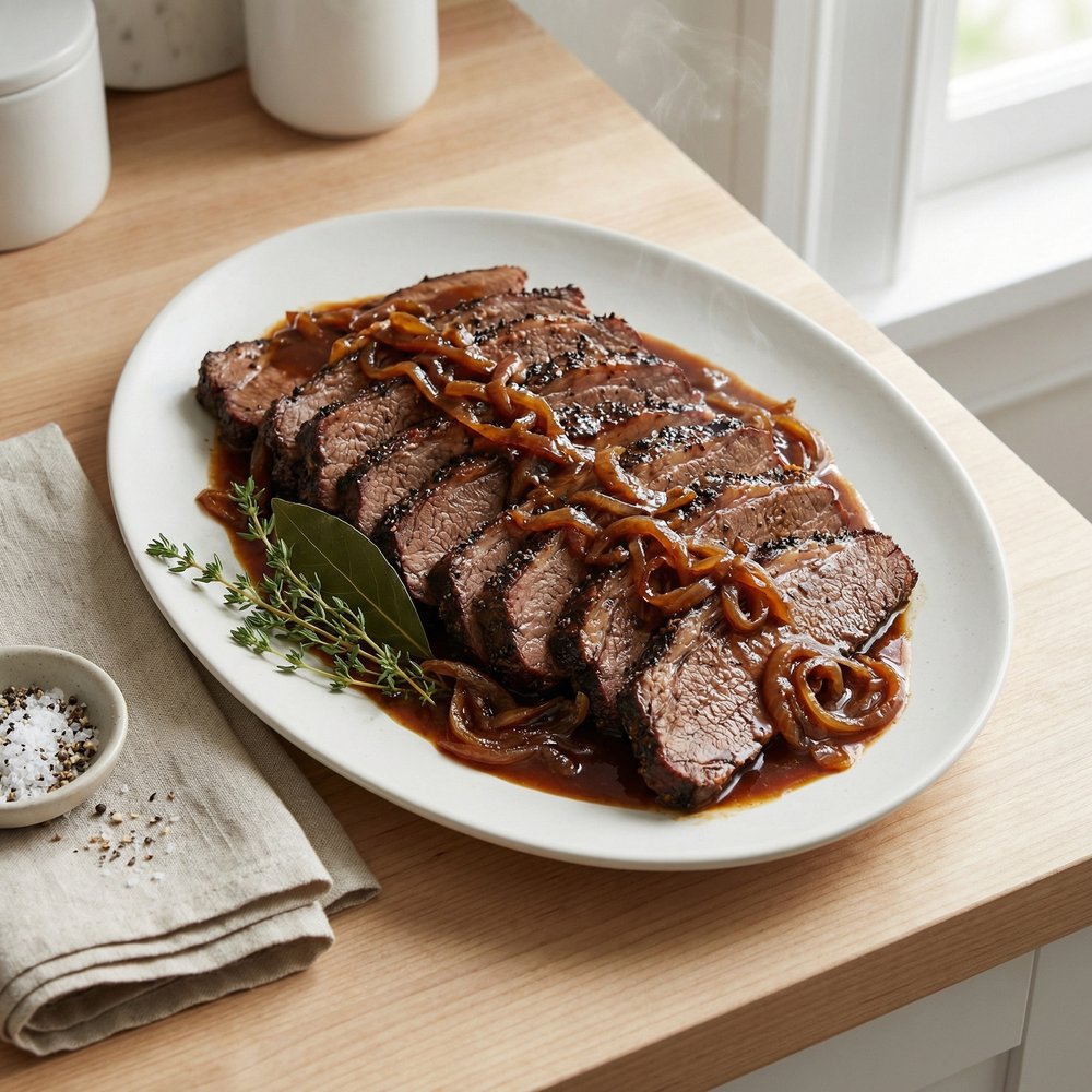 Braised Beer Brisket