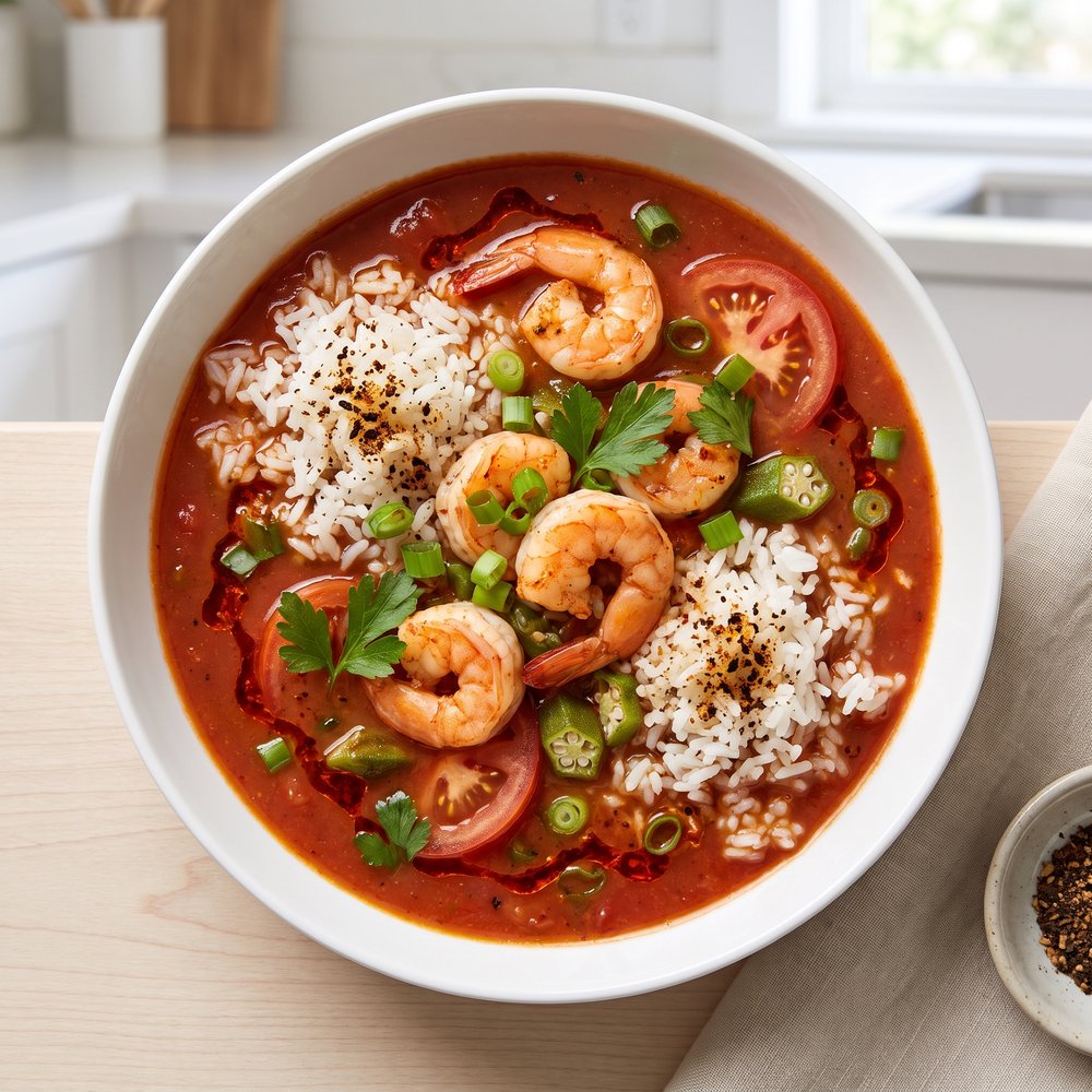 Big Ed's Cajun Shrimp Soup