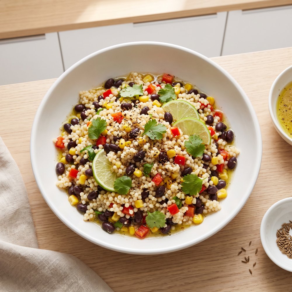 Black Bean and Couscous Salad