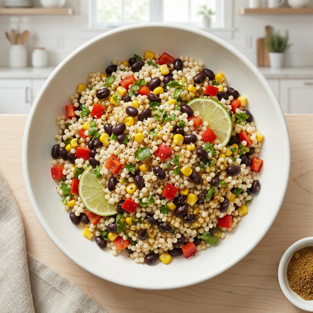 Black Bean and Couscous Salad
