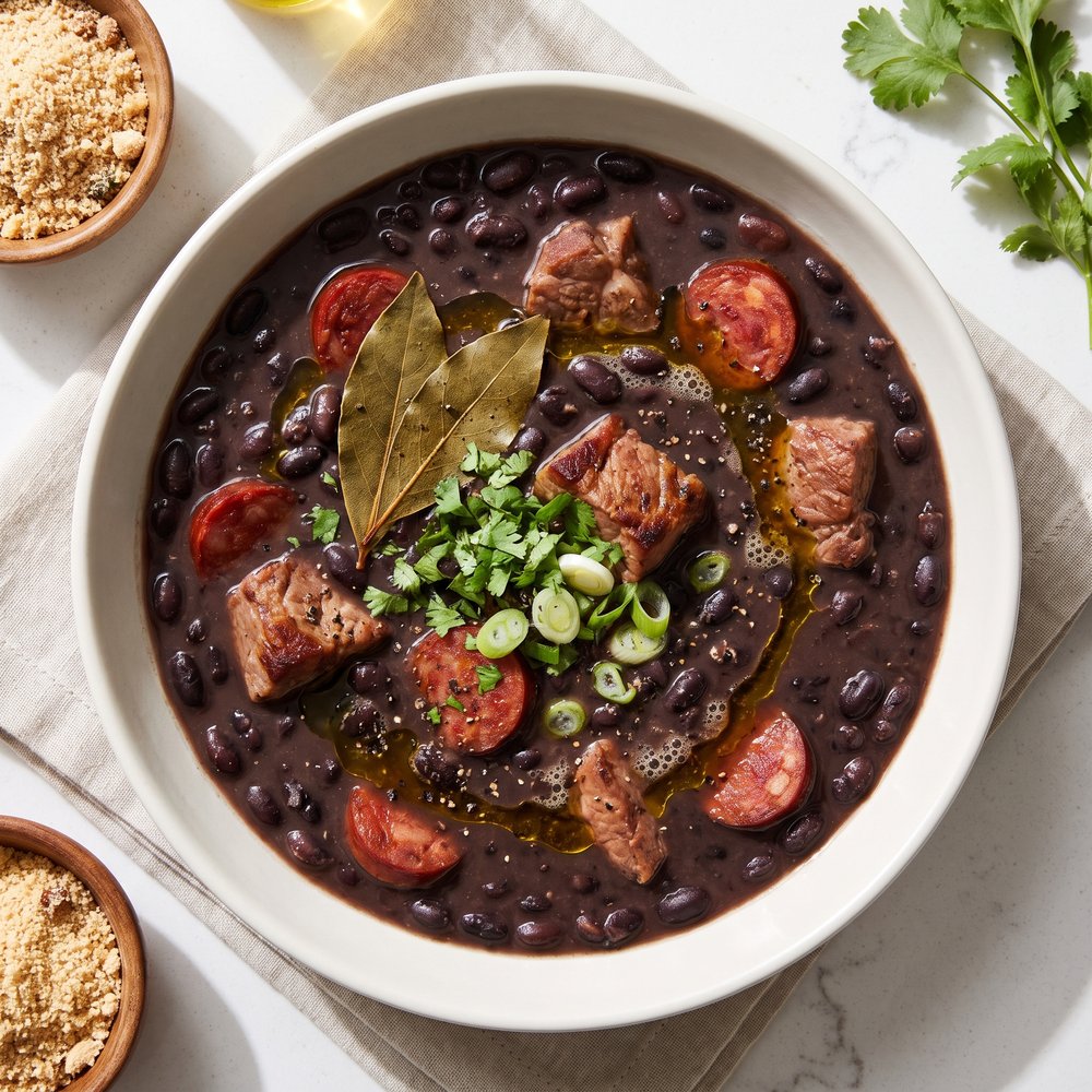 Black Bean and Pork Chorizo Stew