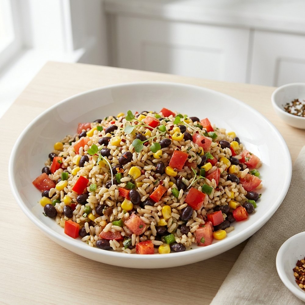 Black Bean and Rice Salad