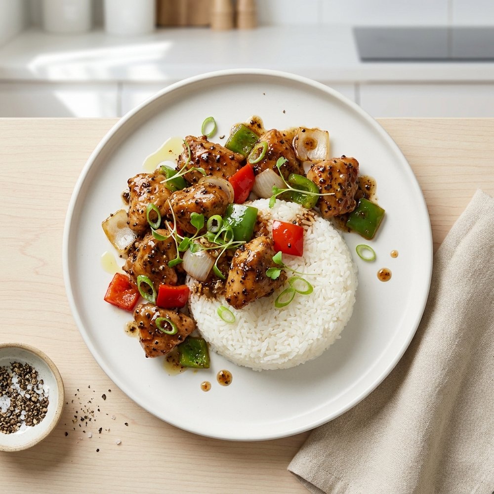 Black Pepper Chicken