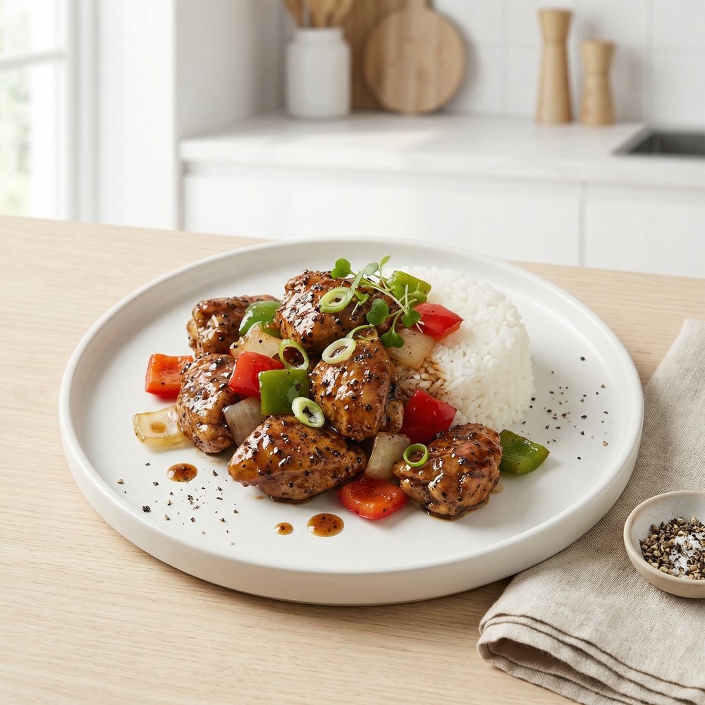 Black Pepper Chicken