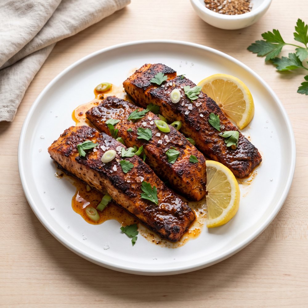 Blackened Salmon Fillets
