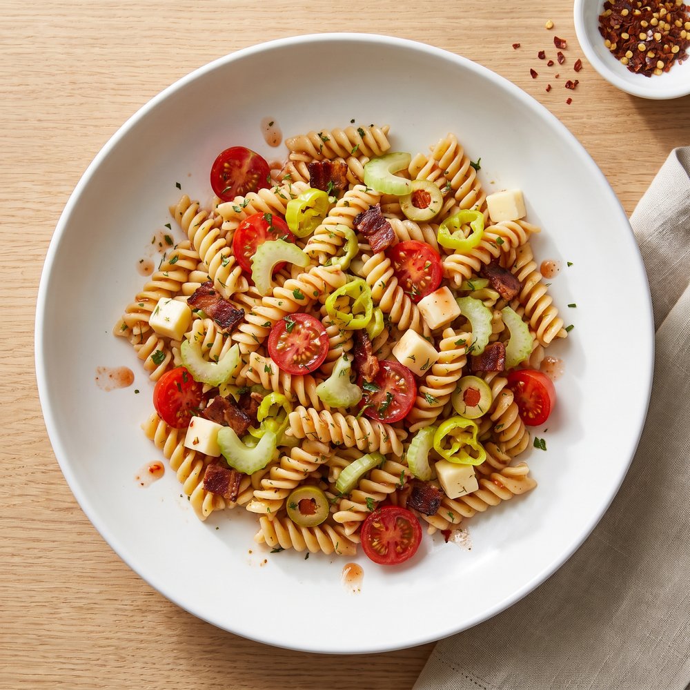 Bloody Mary Pasta Salad