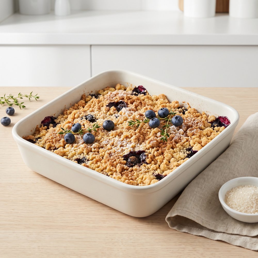 Blueberry Cinnamon Crisp