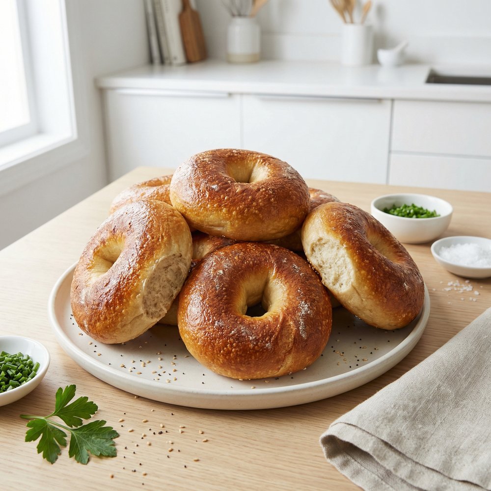 Classic Kettle‑Boiled Bagels