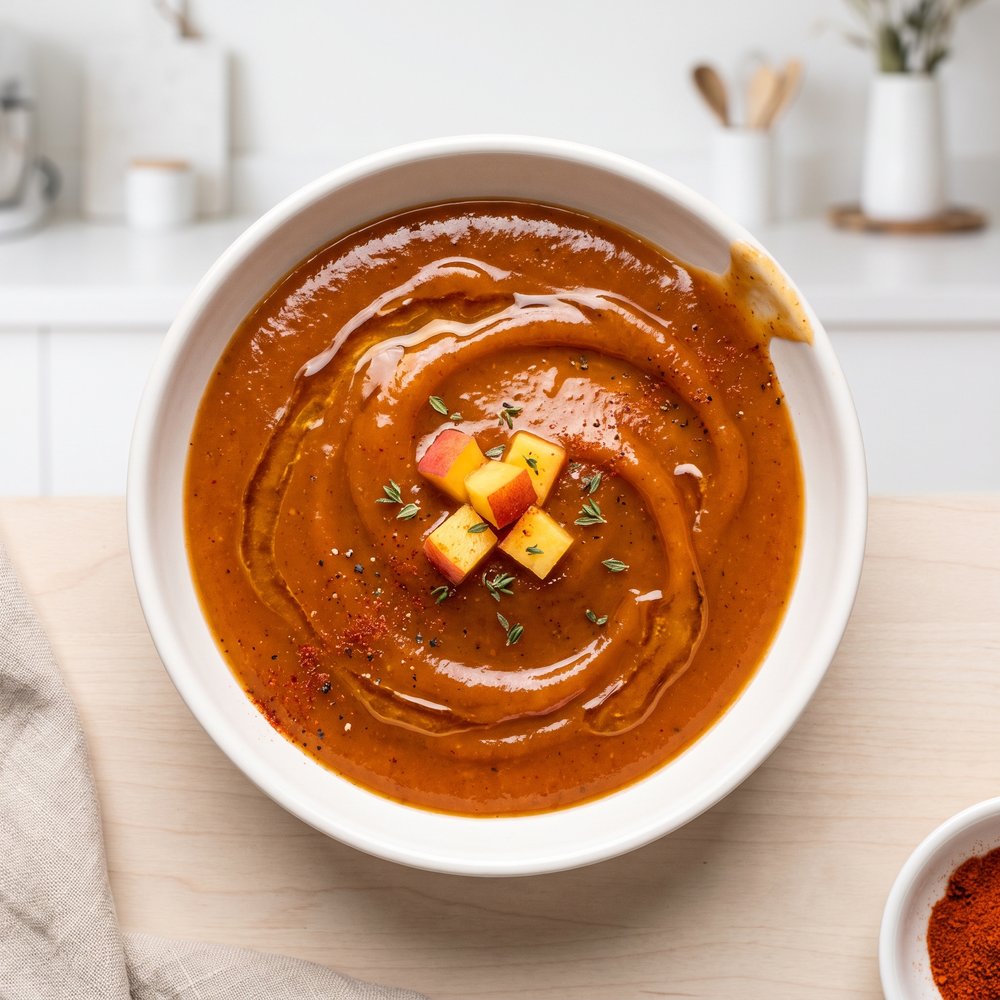 Bourbon Peach Barbecue Sauce