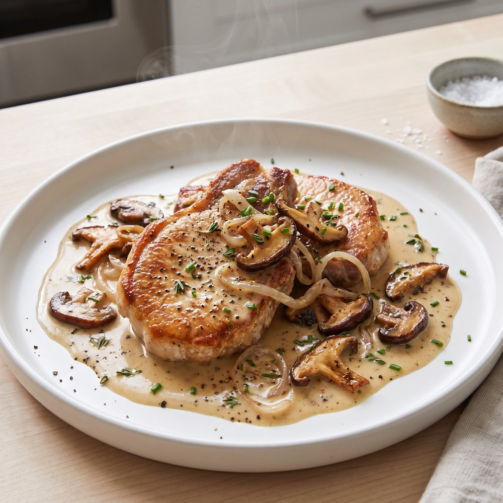 Boursin Pork Chops