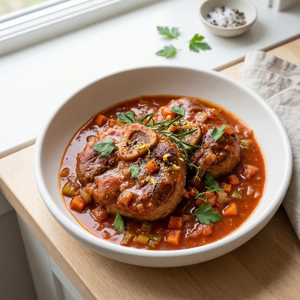 Braised Pork Shank Osso Buco