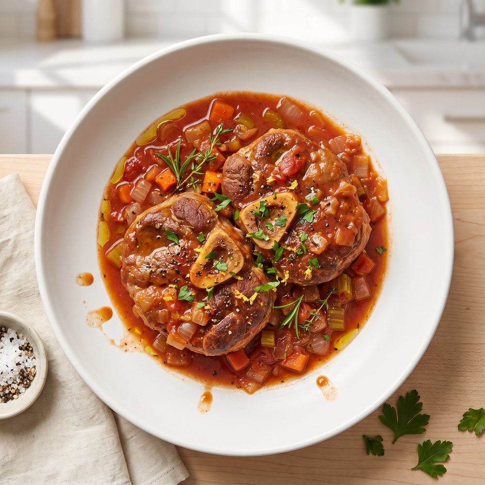 Braised Pork Shank Osso Buco