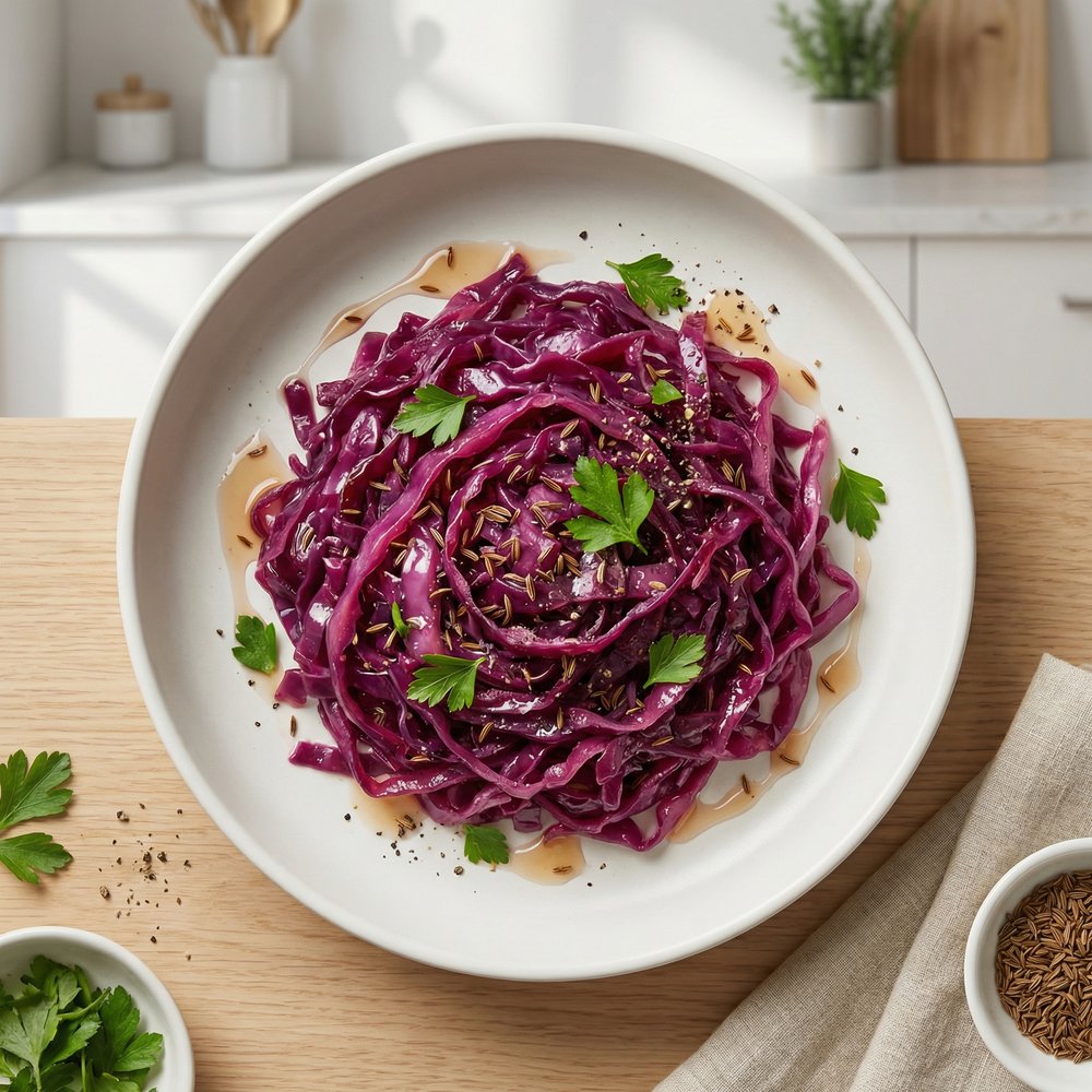 Red Cabbage with Caraway