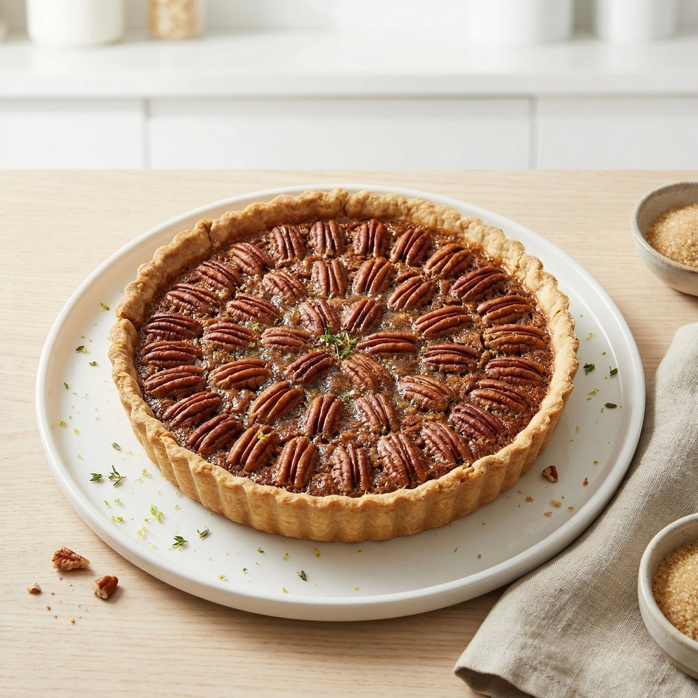 Brandy-Kissed Pecan Pie