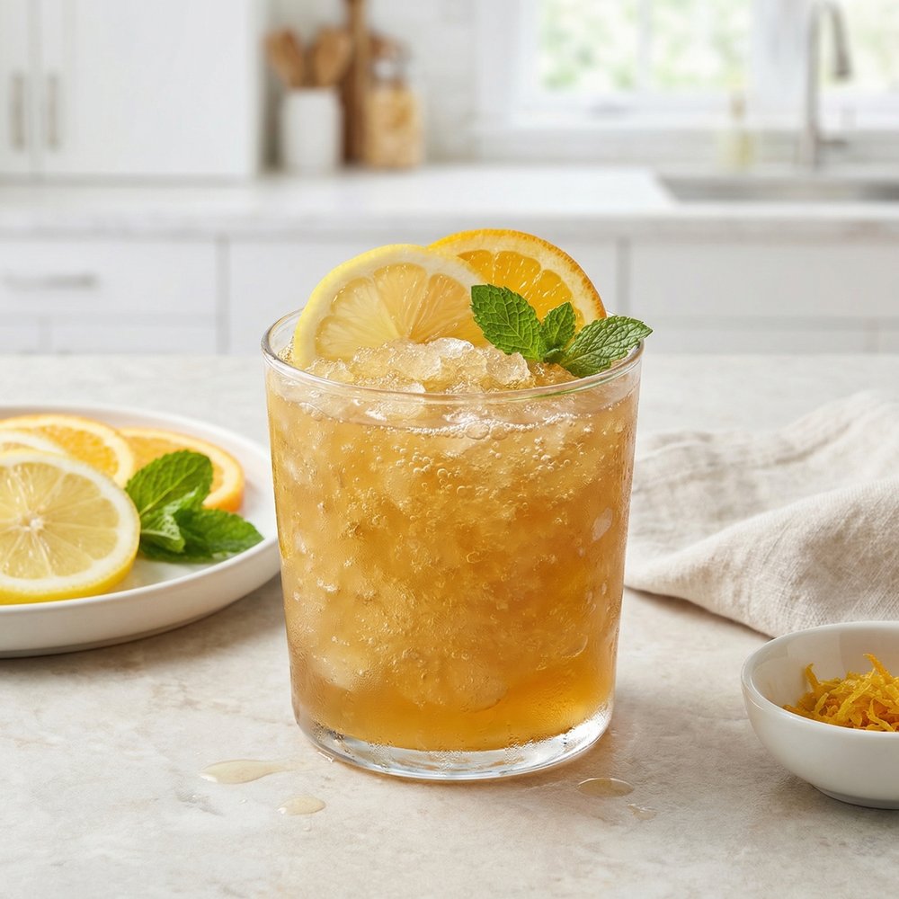 Frozen Brandy Tea Punch