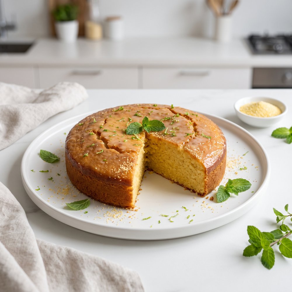 Brazilian-Style Sweet Cornmeal Cake