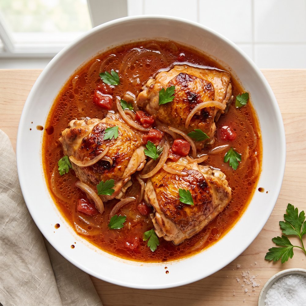 Brazilian Chicken Stew (Galinha Ensopada)